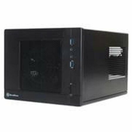 SILVERSTONE Sugo Series No Power Supply Mini-ITX Desktop Case - Black SG05BB-LITE